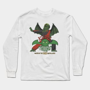 Kung-Thulhu: Master of the Cosmic Martial Arts Long Sleeve T-Shirt